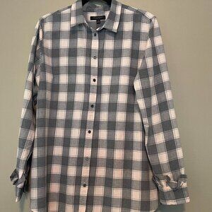 Flannel Shirt, Womens, Banana Republic,  EUC, XL